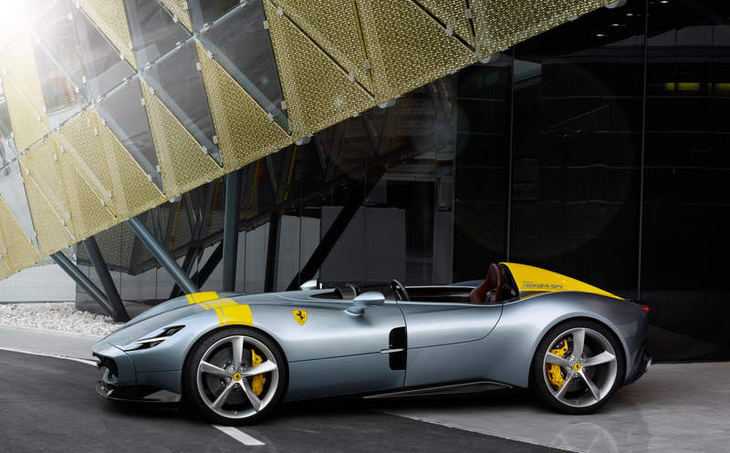 Illustration for article titled Ferrari's One-Seat Monza SP1 Looks Absolutely Amazing